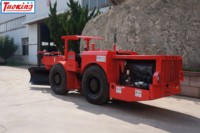 Niveleuse de routes souterraines 55KW 4x4 compacte articulée à moteur
