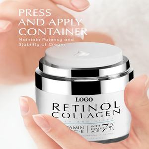 Crema para el Cuidado de la Piel con Manteca de Karité de Marca Privada Personalizada OEM, Fórmula de Retinol y Colágeno de Día y Noche para Piel Sensible - Product Image 3
