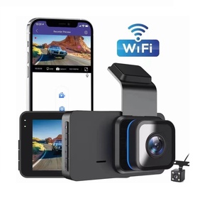 차량용 블랙박스 듀얼 렌즈 DVR HD 1080P TFT WiFi TF 카드 비디오 레코더 12개월 보증 - Product Image 1