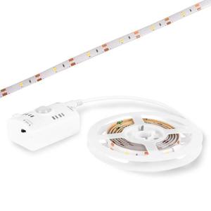 Bande lumineuse LED à détection de présence humaine 5V étanche pour armoire, montage en surface, lumière blanc chaud, blanc froid, violet - Product Image 2