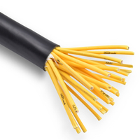 Câble de commande blindé en cuivre KVVRP (flexible) 24/30/37*1.0 mm² en stock pour équipement de protection incendie (interverrouillage ventilateur et pompe)