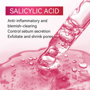 Sérum anti-acné à l'acide salicylique 30 ml, sérum exfoliant anti-imperfections et régulateur de sébum pour peaux grasses, marque privée - Product Image 4