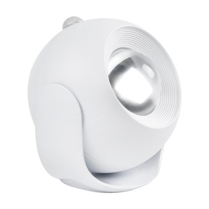Luz nocturna inalámbrica con sensor de cuerpo humano, LED redondo, blanco cálido, regulable, funciona con pilas, para pasillo, recibidor, entrada, pared - Product Image 3