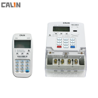Nouveau Type de mesure d'énergie électrique active monophasé STS clavier de prépaiement divisé compteur prépayé intelligent RS485 1.0 précision