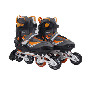 Patins à roulettes semi-souples ajustables populaires pour enfants et juniors avec cadre en PP, roues en PU et roulements ABEC-3, fabrication OEM - Product Image 6
