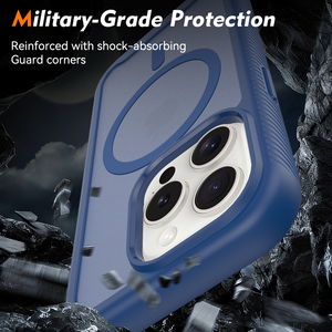 <span class=keywords><strong>Coque</strong></span> de téléphone magnétique à protection 360° pour <span class=keywords><strong>iPhone</strong></span> 15 <span class=keywords><strong>Pro</strong></span> Max, <span class=keywords><strong>coque</strong></span> en TPU+PC transparente, protection d'écran intégrée, <span class=keywords><strong>coque</strong></span> pour <span class=keywords><strong>iPhone</strong></span> - Product Image 3