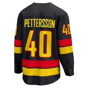 2024 Vancouver Eishockey Trikot-#40 Petter sson #43 Hughes #8 #6 Genähte gestickte Logos Uniform - Product Image 4