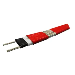 220V 380V Super High Temperature T3 Grade 250 Degree Celsius Heat Wire Cable 60w/m Self-regulating Heating Cable 51