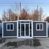 Supermarché mobile préfabriqué moderne de haute qualité en conteneur à panneaux sandwich extensible de 20 et 40 pieds