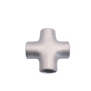 3 ए प्रमाणित स्टेनलेस स्टील सैनिटरी फोर-वे दर्पण क्रॉस वेल्डिंग फिटिंग के लिए चार-तरफा दर्पण क्रॉस वेल्डिंग फिटिंग - Product Image 5