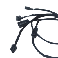 Kustom 12V 40A soket relai otomatis Harness kabel dengan 2 cara disegel Pria Wanita konektor kabel