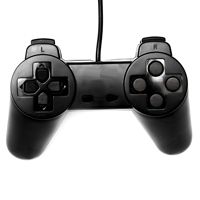 Meilleur prix, manette de jeu filaire ergonomique, manette de jeu PC, joystick pour les jeux GTA, Qeome NS-3111, fabrication en Guangdong, design personnalisé