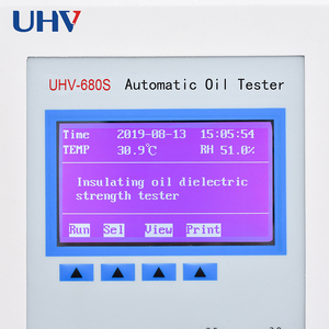 <span class=keywords><strong>Kit</strong></span> de teste de força dielétrica bdv de óleo de transformador UHV-680 testador de tensão de ruptura de óleo - Product Image 4