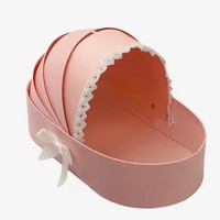 Berceau pour bébé boîte-cadeau en papier articles cadeaux d'anniversaire faveur bébé douche souvenirs cadeaux