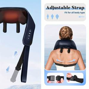 Ceinture de massage 3D chauffante pour le cou et les épaules – Soulagement des cervicales, des trapèzes et de la taille – Utilisation à domicile, au bureau ou en voiture - Product Image 4