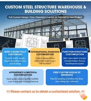 Almacén de Materiales de Construcción de Acero Prefabricado, Depósito de Suministros para Contratistas, Centro de Distribución de Ferretería