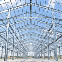 Structure en acier préfabriquée pour entrepôt, atelier, usine, bâtiment commercial, stockage, ingénierie, hangar industriel