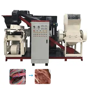 Best Selling Copper Recycling Equipment For Copper Plastic Separating Copper Chopper Recycling Machine