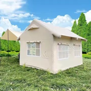 Integrated Air Column Iatable Camping 5-8 People Outdoor Picnic Oxford Fabric One <b>Bedroom</b> Comfortable House <b>Tent</b> - Product Image 1