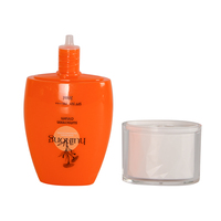 Bouteille cosmétique de protection solaire unique de 60ml Emballage de bouteille à presser en plastique EVOH PE à 5 couches Bouchon à vis Capacité de 40ml Boîte de crème emballée