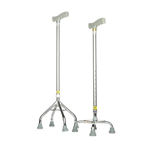 Canne télescopique en alliage d'aluminium à quatre pieds Wei Xuan pour personnes âgées et handicapées - Product Image 1