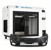 Mingda MD-1000Pro+ Printer 3D FDM Kecepatan Tinggi Ukuran Besar 1000mm dengan Auto Leveling untuk Pencetakan Peredam Kejut Mobil