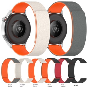 Sang Trọng Silicone Dây Đeo Từ Tính Cho Active2 Gt5 18Mm Với <span class=keywords><strong>Push</strong></span> <span class=keywords><strong>Button</strong></span> Hidden Khóa Và Tư Nhân Khuôn - Product Image 2