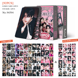 Nuove Carte Lomo Kpop Stray Kids Fronte-Retro, Merchandise del Gruppo, Adesivi Fai-da-Te per Scrapbook, Collezione di Idoli, Carte Decorative ad Alta Definizione - Product Image 2