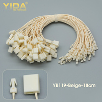 Vêtements de haute qualité Snap Lock Pin Loop Tags Corde Vêtement Joint Cordon Hang Tag String Seal pour Label Training & Jogging Wear