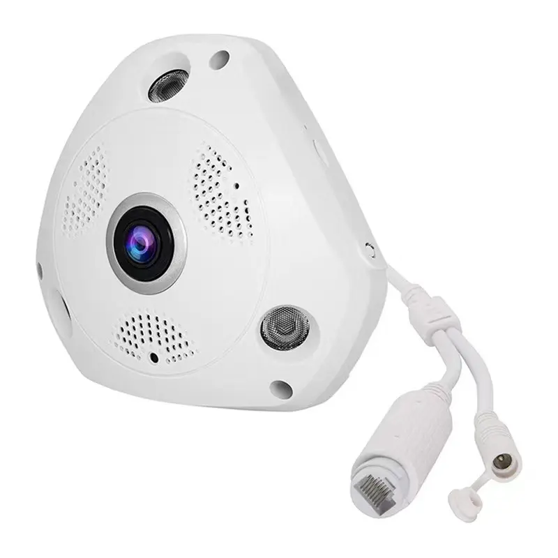 360 Graden Fisheye Ip Camera Multi-Model Fish Eye Lens Hd 3d Vr Cctv Camera Beveiliging Ondersteuning Sd Kaart