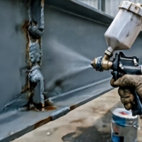Primaire époxy gris riche en zinc pour protection cathodique des surfaces métalliques