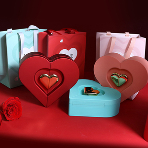 Caja de Regalo para Collar de Perlas con Forma de Corazón, Personalizable con Logotipo - Product Image 2