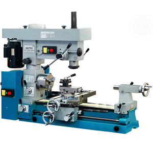 Torno Manual Multifuncional Luxing HQ520, Mini Torno para Perforación, Fresado y Torneado de Metal, Trabajo Ligero - Product Image 2