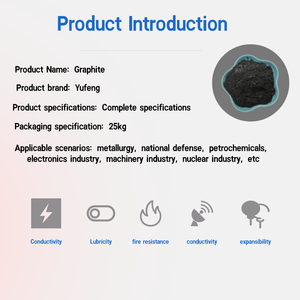 Material refractario ignífugo lubricante de malla 80 con polvo de <span class=keywords><strong>grafito</strong></span> expandido - Product Image 3