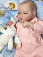 Lifereborn 20 pouces mignon Silicone Reborn poupée nouveau-né bébé sommeil poupée réaliste peluche pour les filles