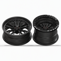 Jantes de course Beadlock Weld 18x5 15x10 Vitesse 5x114.3 5x120 5x115 Finition personnalisée Or Jantes Drag pour Mustang BMW Dodge Charger