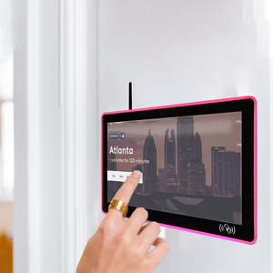 Lector frontal personalizado NFC RFID montaje en pared POE 13,3 pulgadas sala de reuniones Android 11 Android Smart Pc industria para sala de reuniones - Product Image 2