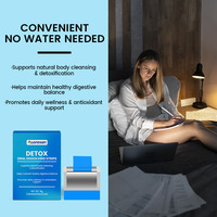 VitaSpring Détox Film Oral Complément Minceur Dissolution Rapide Comprimé à Croquer Bio Naturel Brûleur de Graisse Détox Bandes de Film Minceur