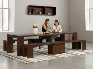 Tavolino da Caffè 2026 con Contenitore, Moderno in Legno, Tavolo Centrale per Soggiorno a Due Livelli, Design Contemporaneo - Product Image 5