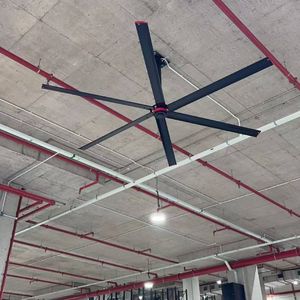 Ventilador Industrial Grande HVLS de Accionamiento Directo PMSM, Aspas de 7.3m (24 pies), Personalizado - Product Image 4
