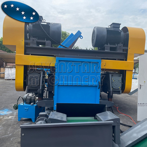 Baixo Custo De Manutenção 800-2000 kg/h Waste Pipe Shredding Plástico Grande Peças De Plástico Reciclagem Máquina Shredder - Product Image 2