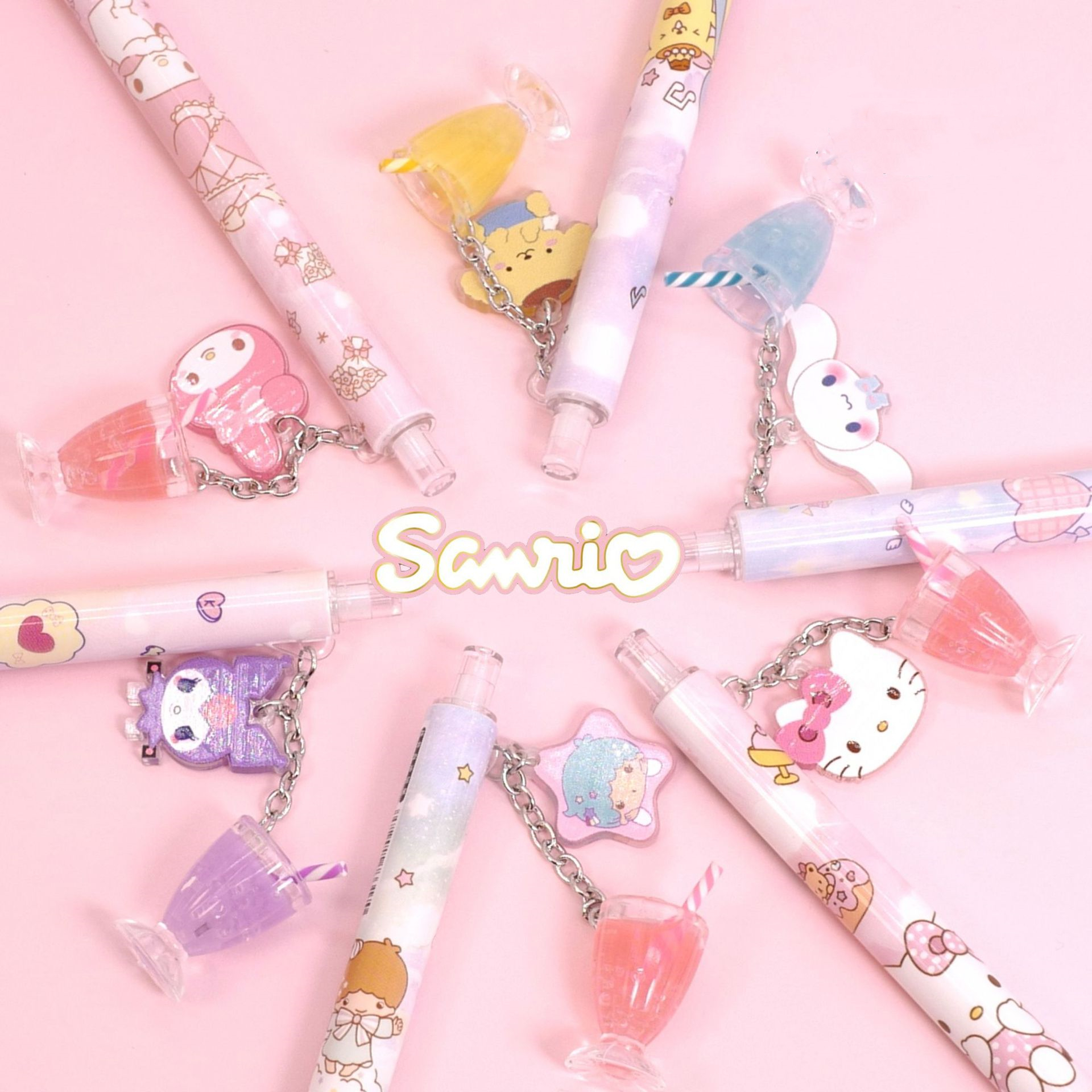 Карандаш Sanrio автоматический с анимационным прессом, 0,5 мм