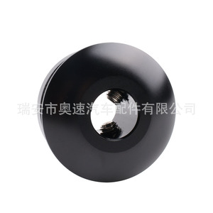 Car Gear <b>Knob</b> Aluminum Alloy Red 34.3mm <b>Shift</b> <b>Knob</b> Adapter For Manual Transmission - Product Image 4