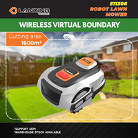 Tondeuse robot RTK 511306 avec limiteur virtuel sans fil, cartographie intelligente et contrôle par application pour grands jardins et cours