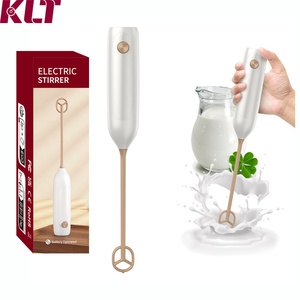 Electric Coffee Mixer Electric Whisk Battery-operated Milk Powder Mixer Electric Milk Frother for Matcha - Product Image 1