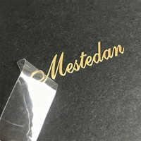 Autocollants en vinyle imprimés sur mesure, autocollants transparents pour logos en métal et étiquettes de transfert dorées et argentées estampées à chaud