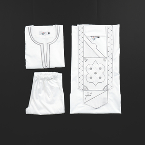 <span class=keywords><strong>Vêtements</strong></span> traditionnels africains H & D 2025 pour enfants, robe, chemise, pantalon, ensemble de 3 pièces pour enfant, <span class=keywords><strong>vêtements</strong></span> élégants - Product Image 5