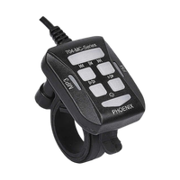 Système audio portable universel pour moto 12V avec télécommande BT, amplificateur, haut-parleur stéréo, lecteur MP3, transmetteur FM USB, scooter