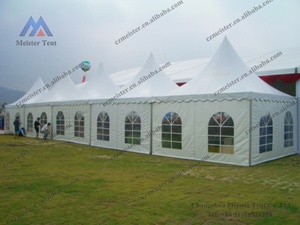 2025 giá rẻ bán buôn Trắng PVC thời trang đám cưới chùa Đảng Lều tùy chỉnh thực hiện ngoài trời lãng mạn khung nhôm sự kiện lều - Product Image 6