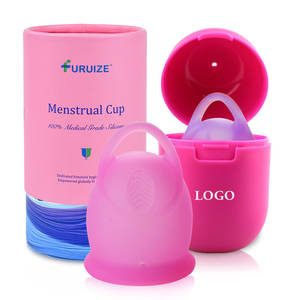 <span class=keywords><strong>Copa</strong></span> <span class=keywords><strong>Menstrual</strong></span> Furuize 100% Silicona de Grado Médico, Paquete Personalizado, <span class=keywords><strong>Copa</strong></span> <span class=keywords><strong>Menstrual</strong></span> con Cordón - Product Image 1